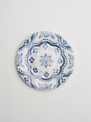 Indigo Pattern Side Plate