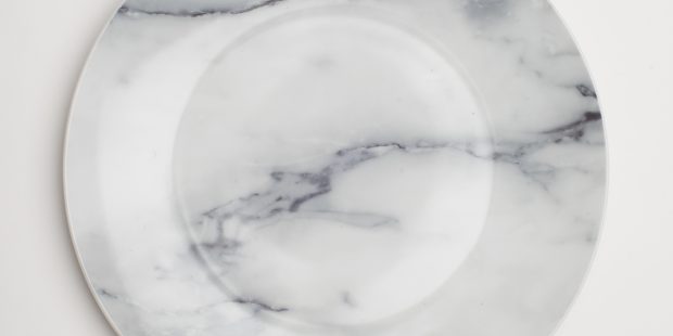 Modern Marble Dinner Plate