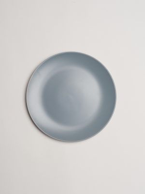 Grey Stoneware Salad Plate