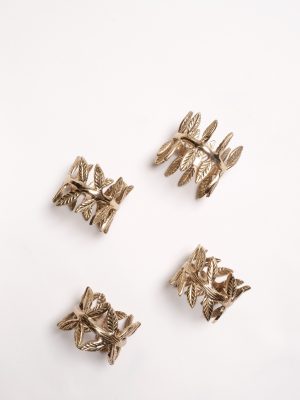 Laurel Leaf Napkin Rings