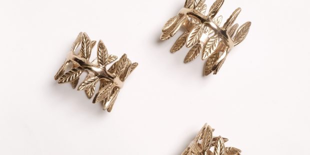 Laurel Leaf Napkin Rings