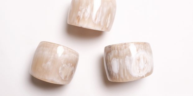 Natural Horn Napkin Ring