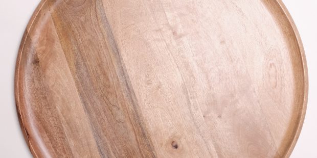 Mango Wood Round Tray