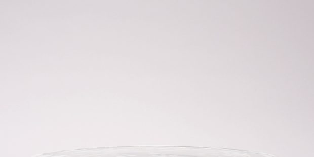 Blown Glass Cake Stand