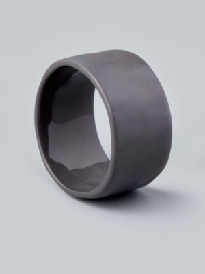 Slate Stoneware Napkin Ring