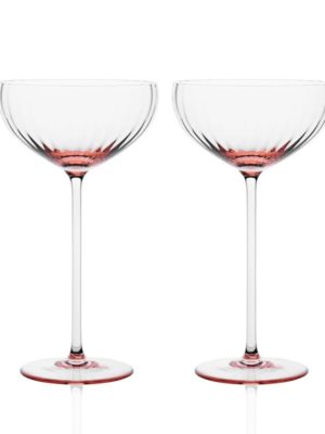 Rose Champagne Glass